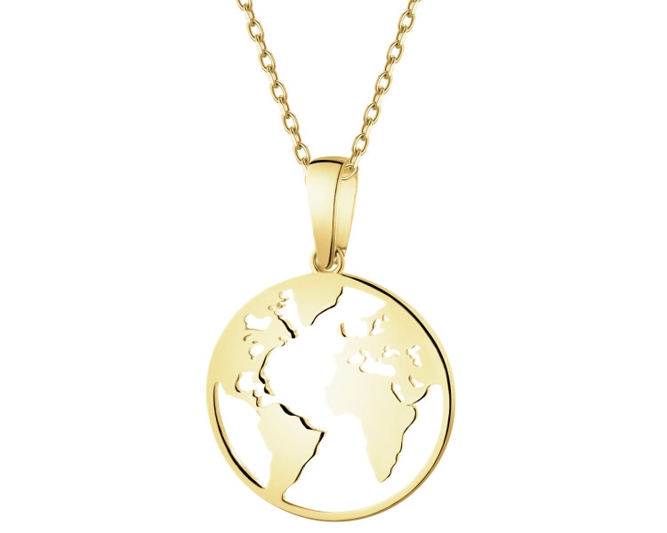 9 K Yellow Gold Pendant 