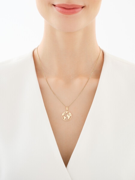 9 K Yellow Gold Pendant 