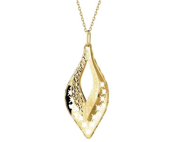 9 K Yellow Gold Pendant 