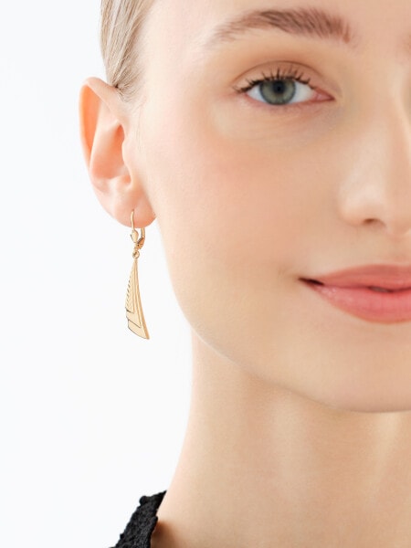 14 K Yellow Gold Dangling Earring
