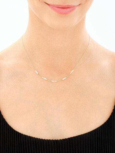 8 K Yellow Gold Necklace 