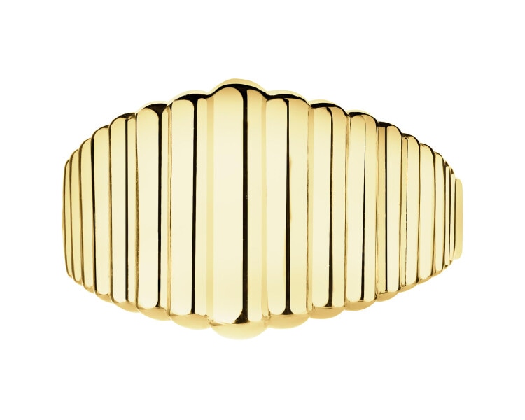 14 K Yellow Gold Band Ring