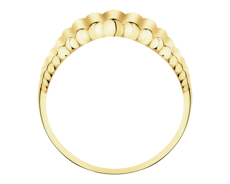 14 K Yellow Gold Band Ring