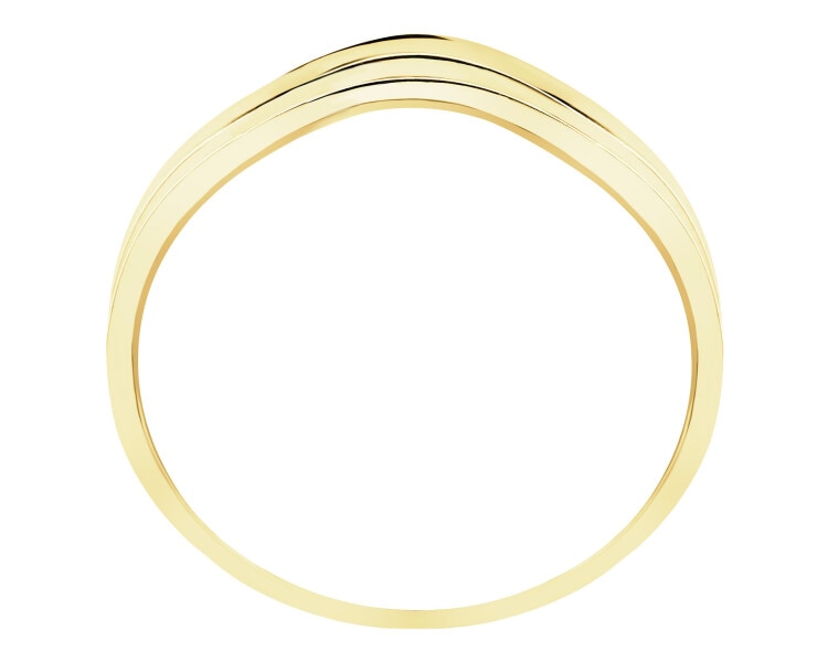 14 K Yellow Gold Band Ring