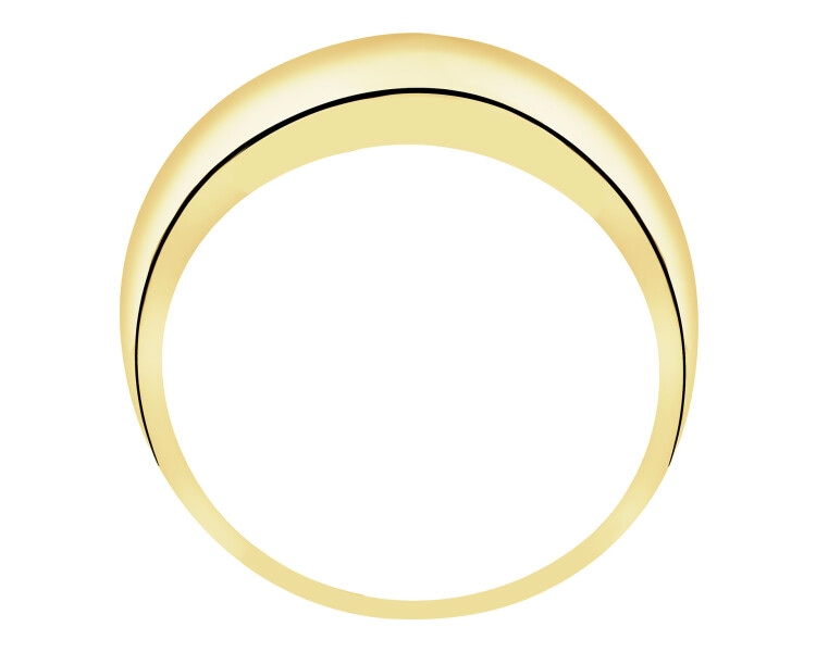 14 K Yellow Gold Band Ring