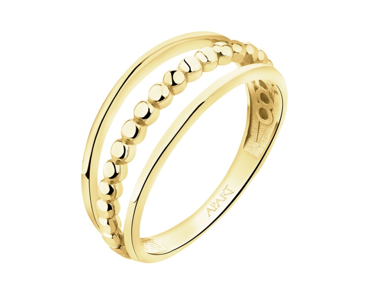 9 K Yellow Gold Band Ring 
