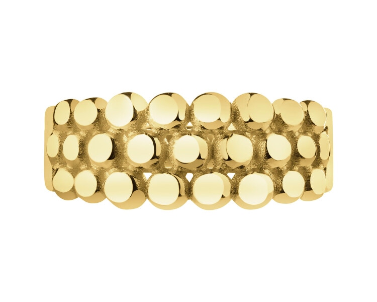 14 K Yellow Gold Band Ring