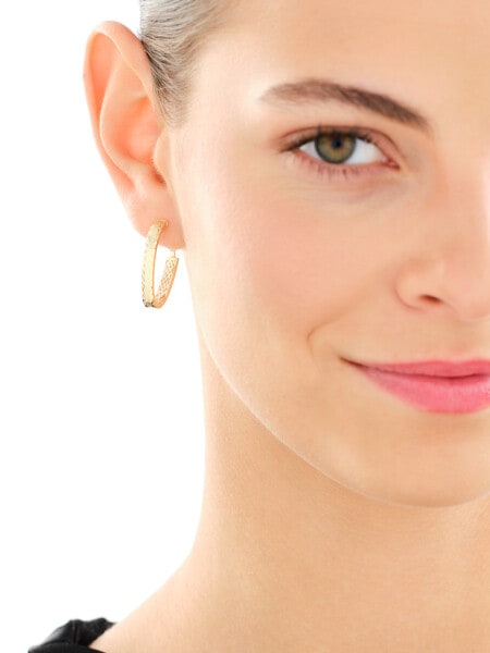 9 K Yellow Gold Dangling Earring 