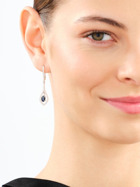 9ct Yellow Gold Pendant with Diamond - fineness 14 K