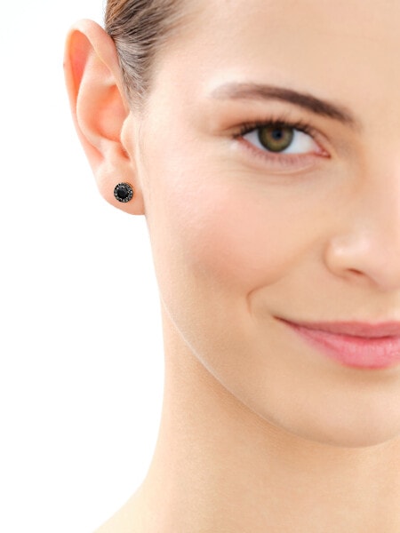 14 K Rhodium-Plated Yellow Gold Necklace with Diamonds - fineness 14 K