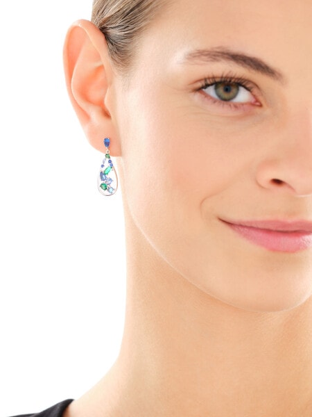 Kolczyki srebrne z cyrkoniami