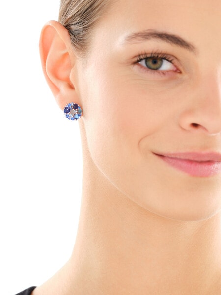 Kolczyki srebrne z cyrkoniami