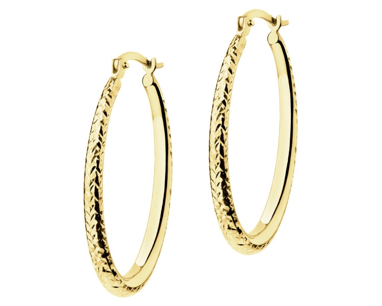 14 K Yellow Gold Dangling Earring