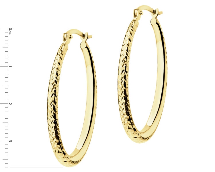 14 K Yellow Gold Dangling Earring