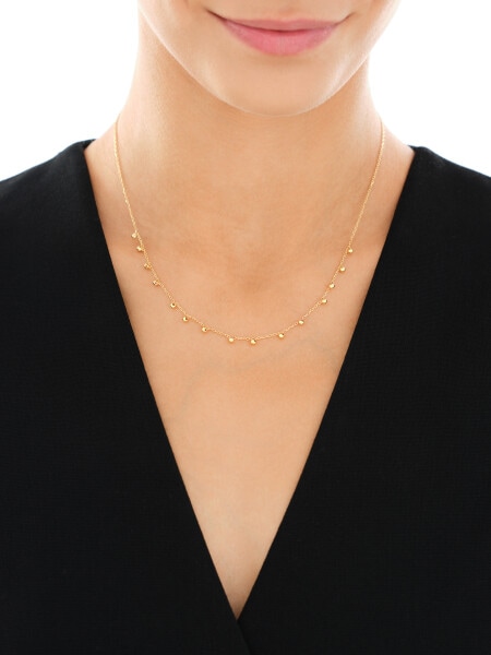 Naszyjnik srebrny - kulki