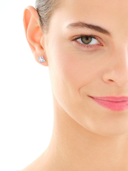 Stříbrné náušnice se zirkony