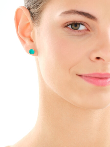 Stříbrné náušnice se zirkony