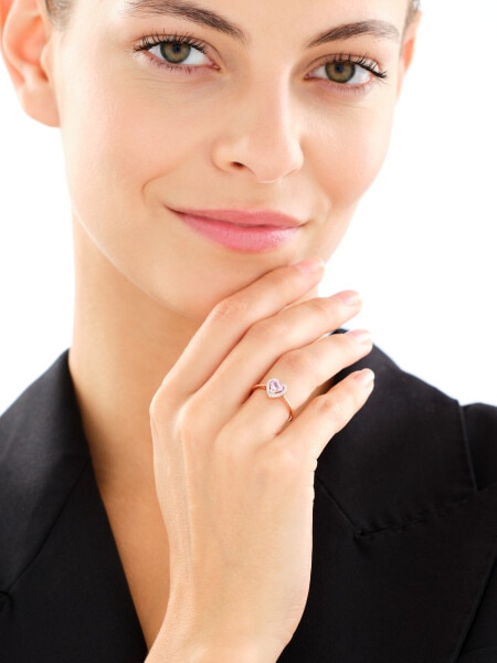 14 K Rhodium-Plated Yellow Gold Necklace with Diamonds - fineness 9 K