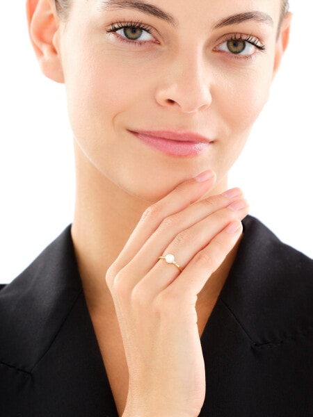 14 K Rhodium-Plated Yellow Gold Necklace with Diamonds - fineness 9 K