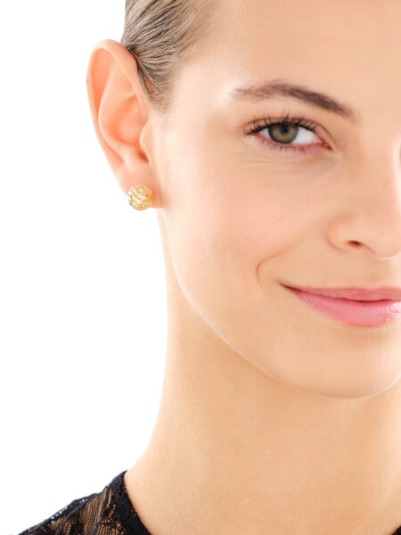 Zlaté náušnice - kuličky