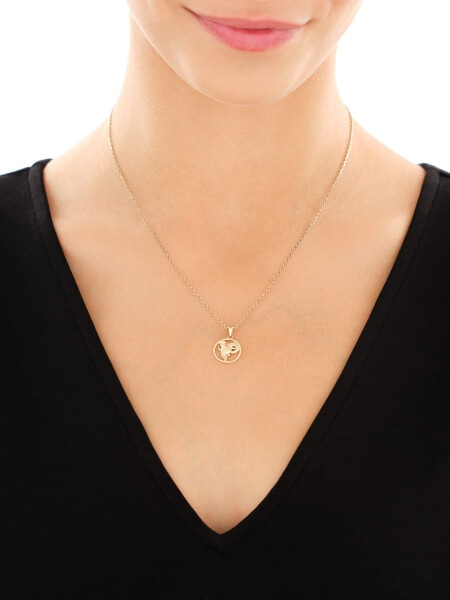 Złota zawieszka - Baran