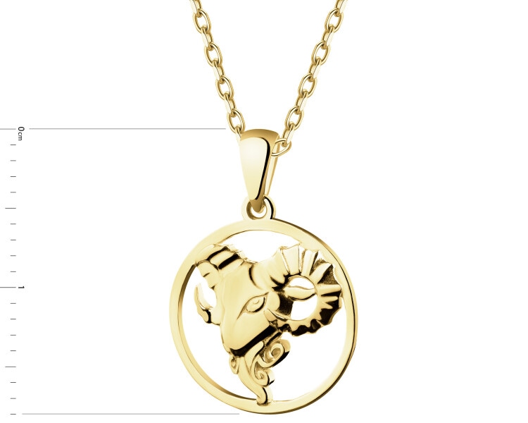 Zlatý přívěsek - Beran