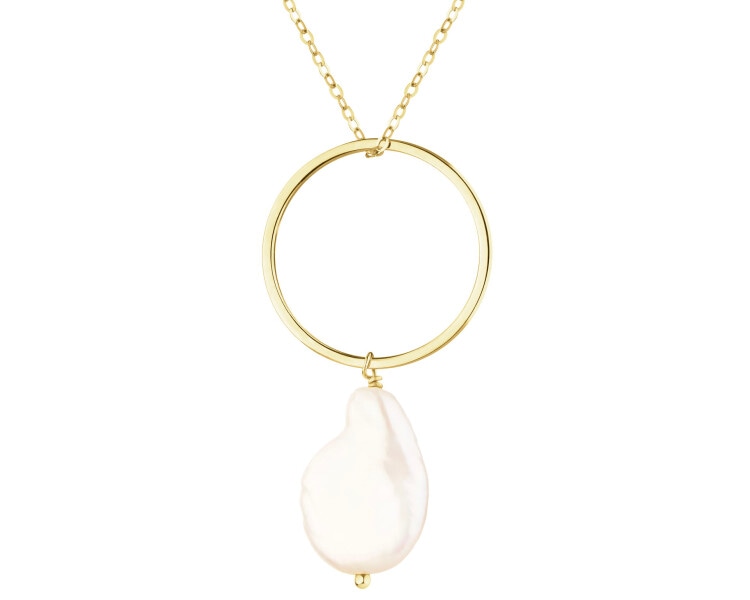 14 K Yellow Gold Earrings with Cubic Zirconia