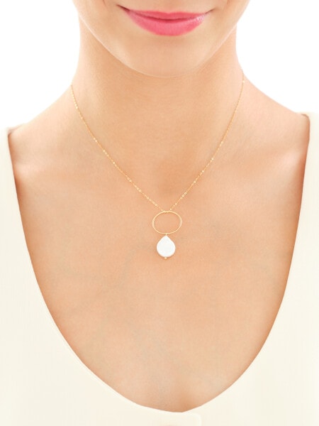 14 K Yellow Gold Earrings with Cubic Zirconia