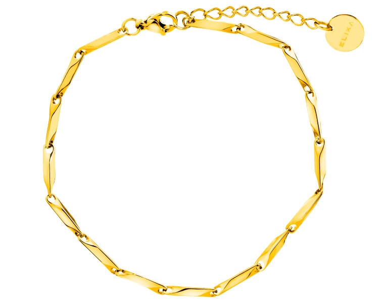 Bransoletka i naszyjnik ze stali szlachetnej - komplet