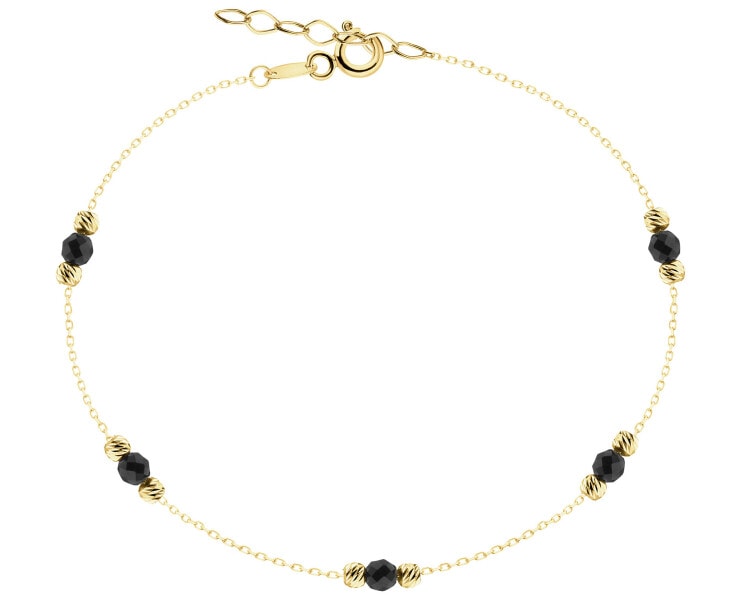 14 K Yellow Gold Earrings with Cubic Zirconia