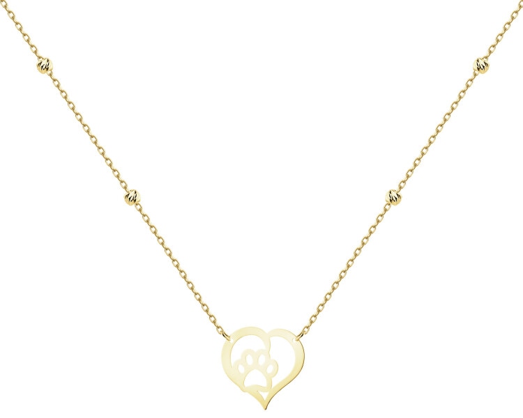 14 K Yellow Gold Earrings with Cubic Zirconia