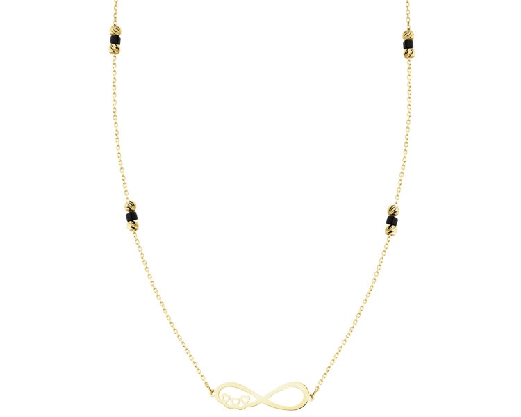 14 K Yellow Gold Earrings with Cubic Zirconia