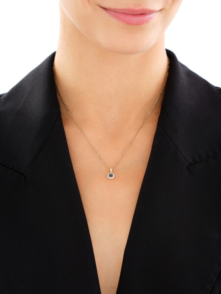 Zlatý přívěsek s diamanty - 0,11 ct - ryzost 585