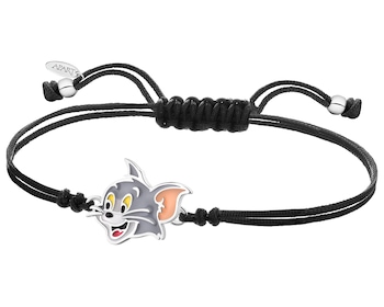 Bransoletka z elementami srebra i emalią - Tom and Jerry, Tom, Warner Bros. Discovery