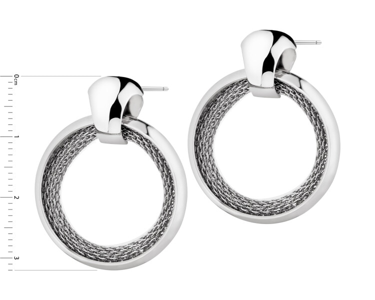 Kolczyki ze stali szlachetnej