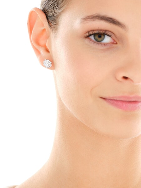 Stříbrné náušnice se zirkony