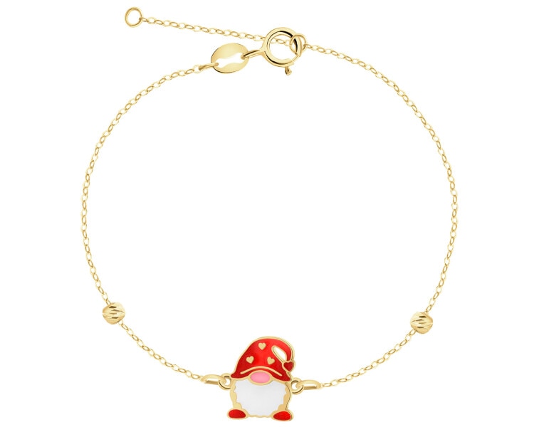 9 K Yellow Gold Bracelet