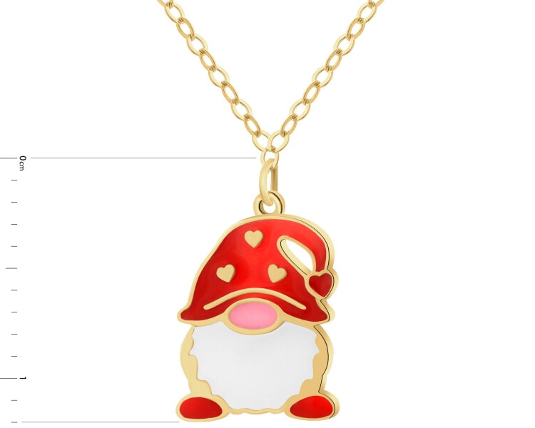 9 K Yellow Gold Necklace