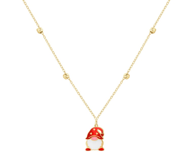 14 K Yellow Gold Necklace