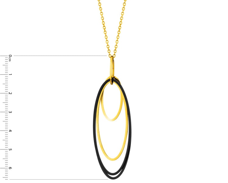 Naszyjnik ze stali szlachetnej