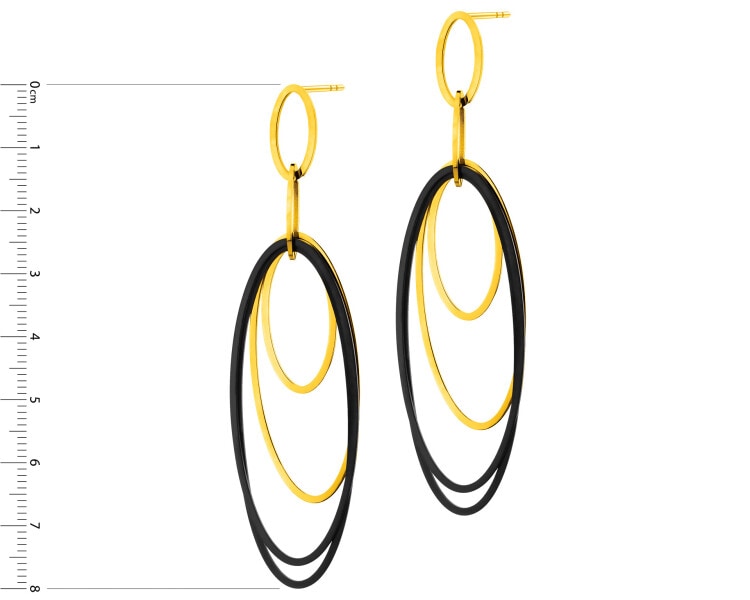 Stainless Steel Dangling Earring