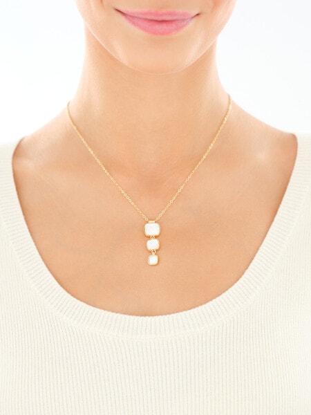 Gold-Plated Brass Necklace