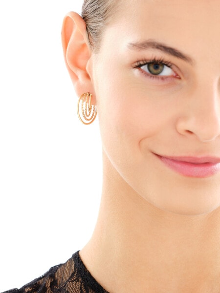 9 K Yellow Gold Dangling Earring