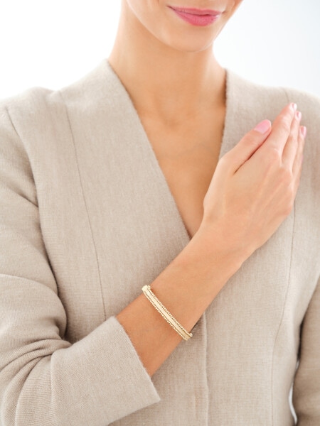 9 K Yellow Gold Rigid Bracelet