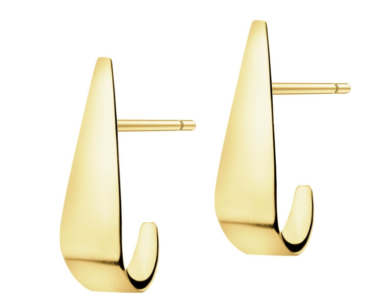 14 K Yellow Gold Earrings
