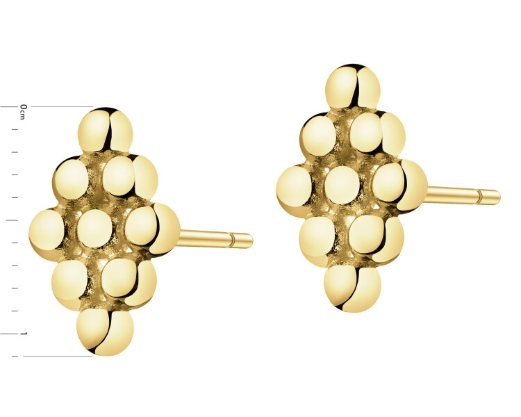 14 K Yellow Gold Earrings