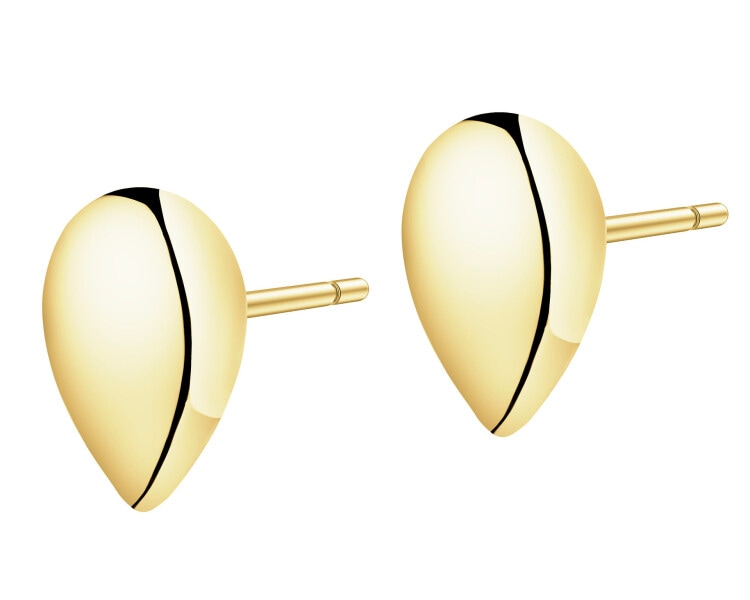14 K Yellow Gold Earrings