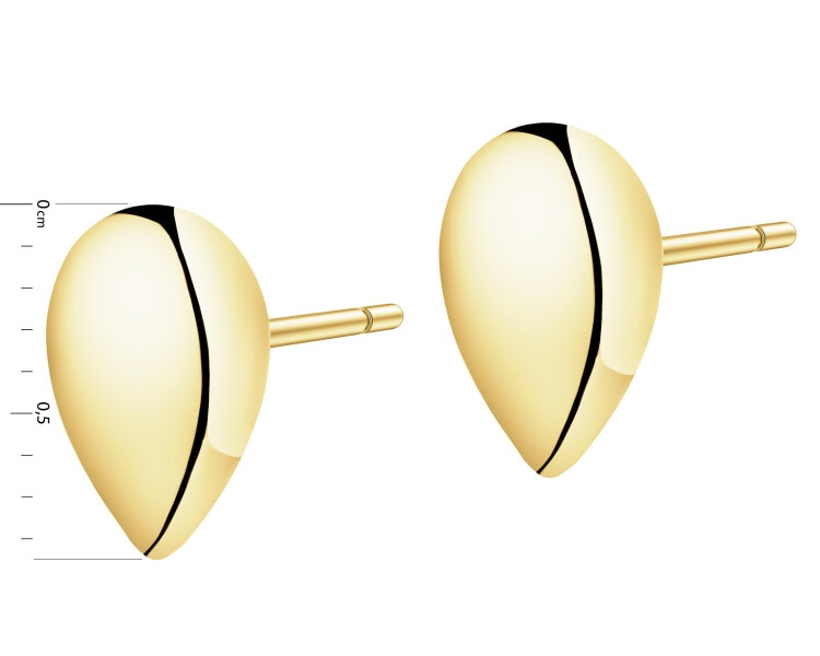 14 K Yellow Gold Earrings