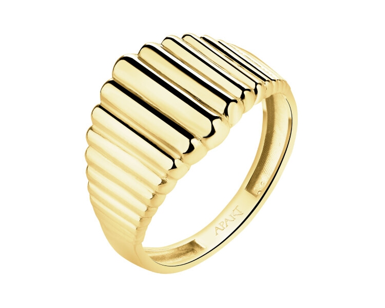14 K Yellow Gold Band Ring