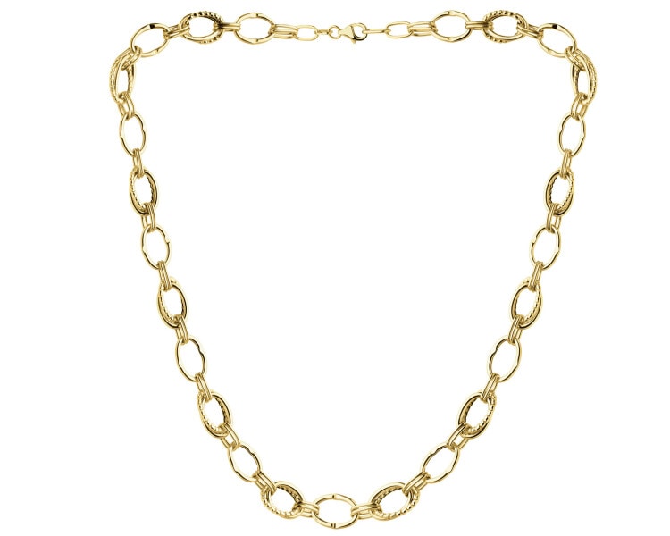 9 K Yellow Gold Necklace